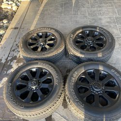 Dodge Ram Black Edition Wheels (20”)