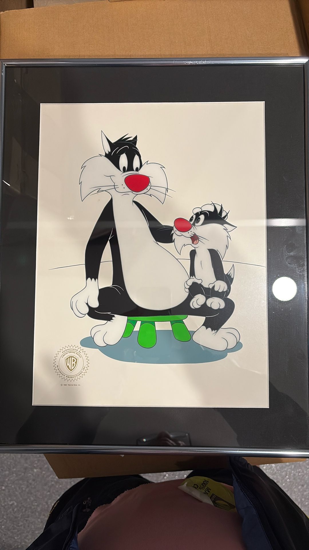 Sylvester Warner Bros Sericel Like Father Like Son