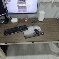 Ashley Bolanburg 3 Drawer Home Office Desk