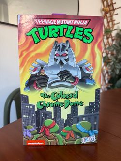 NECA TMNT Colossal Chrome Dome Action Figure