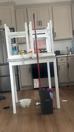 4 stool table
