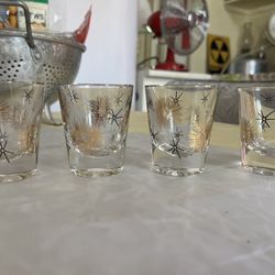 Vintage Shot Glasses 