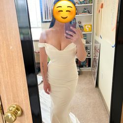 Never Worn- Alonzo By Ashleigh Claire Wedding Dress 