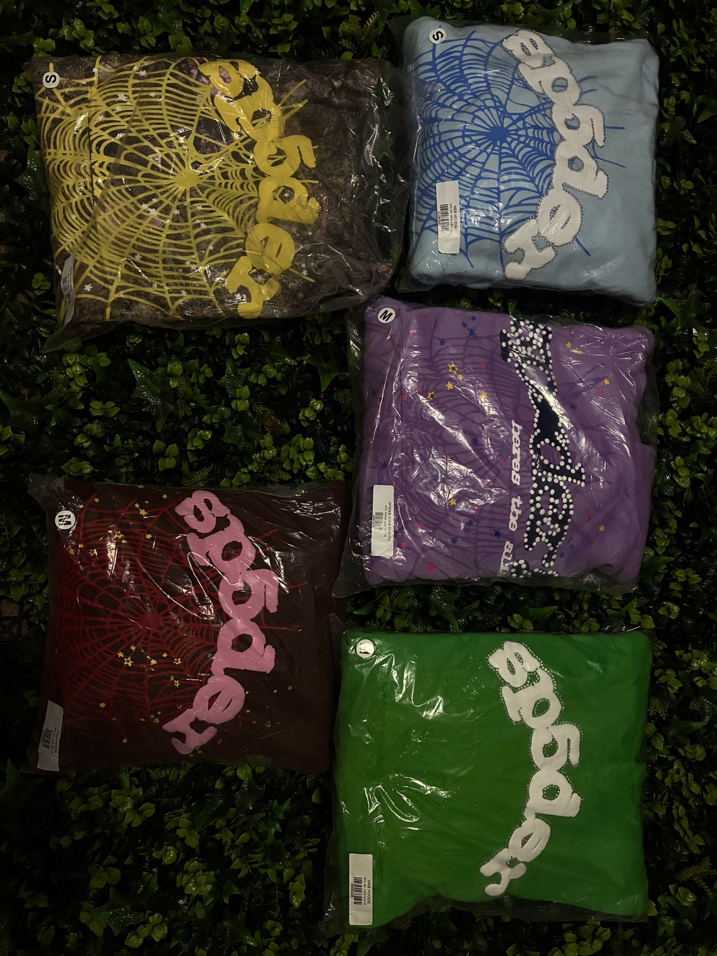 spider hoodies brand new