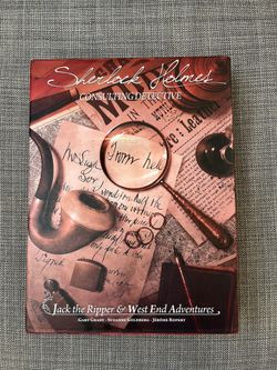 Sherlock Holmes Consulting Detective Board game 