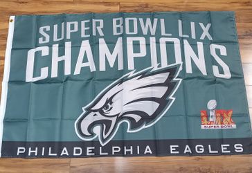 New Philadelphia Super Bowl Champions Flag Banner.