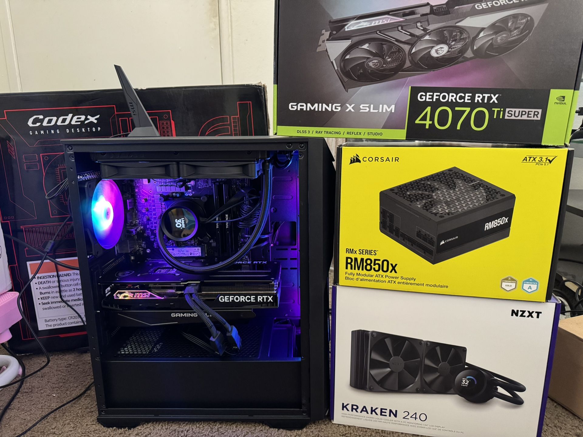 Pc Gaming RTX 4070Ti Super