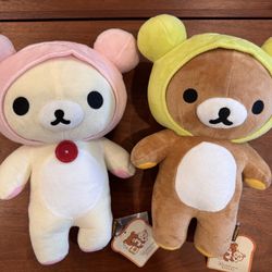 Rilakkuma & Korilakkuma Plush Set 