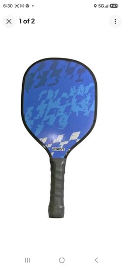 ESPN Blue Pickleball Paddle Wooden Performance USA Pickleball Approved