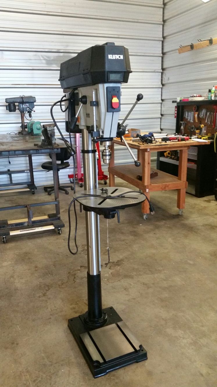 KLUTCH 17" FLOOR DRILL PRESS