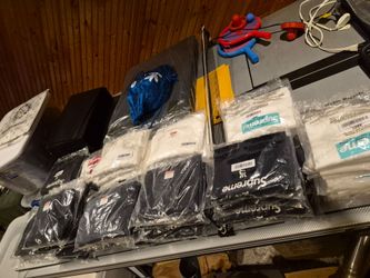All sizes supreme shirts
