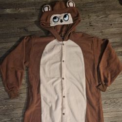 COSPLAY BROWN " MONKEY " COSPLAY COSTUME OUTFIT ADULT UNISEX LARGE SIZE