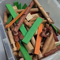 Lincoln Logs And Other Building Blocks