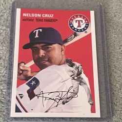 2012 Topps Archives  Nelson Cruz #40 Texas Rangers