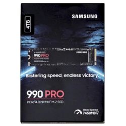 4TB SAMSUNG 990 PRO M.2 SSD PCIe 4.0x4 NVMe 7450 MB/s No box