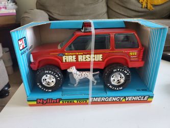 vintage 1993 Nylint Steel Toys Emergency Vehicle (No. 6832)