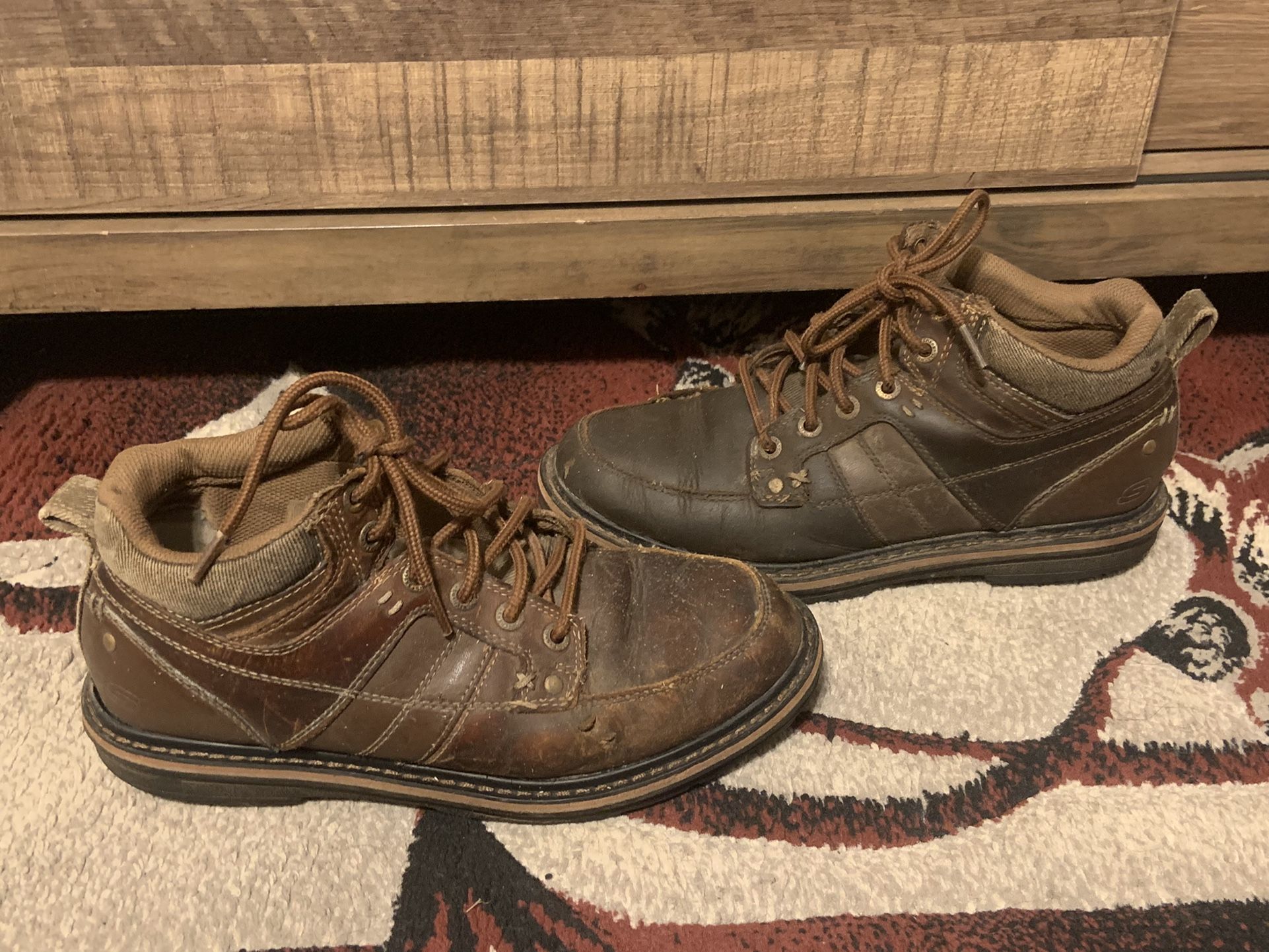 Mens Sketchers Work Boots