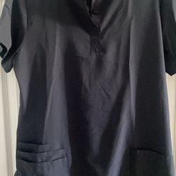 Dark Gray Size S Scrub Set 