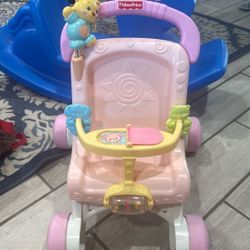 Musical Doll Walker Vintage