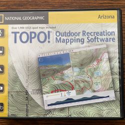National Geographic Topo Mapping Software For Arizona