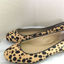 ANN TAYLOR CHEETAH FLATS