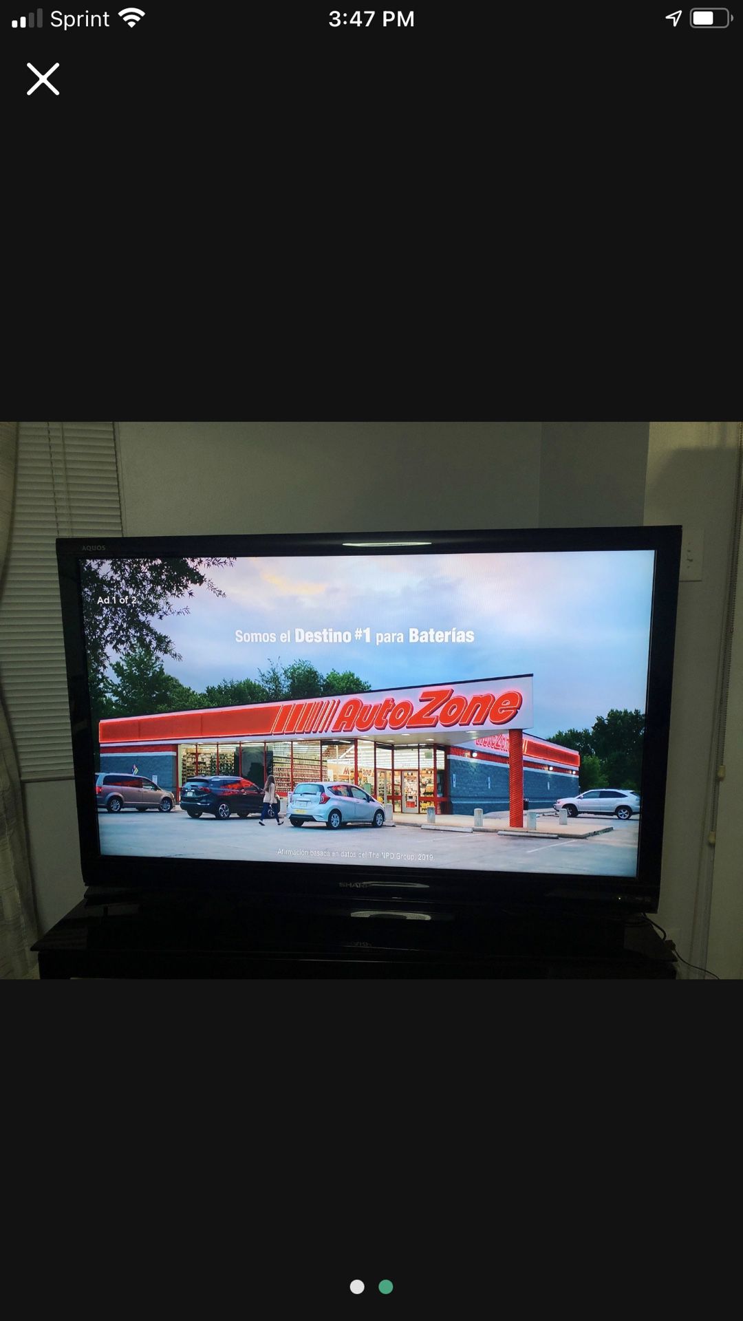 65” TV Great Condition