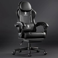 ERGONOMIC SERIES 6650-Black/white stripe