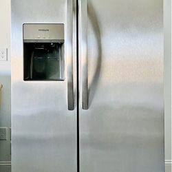 Frigidaire Stainless Side By Side Fridge 
