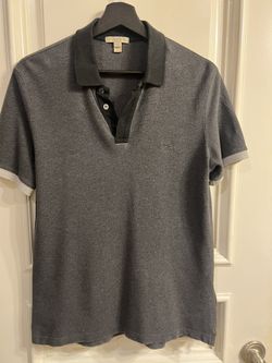 Burberry Gray Color polo