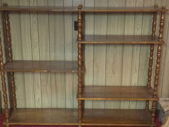 Solid Wood Shelving Unit