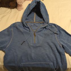 Tommy Bahama Blue Zip Up Size S