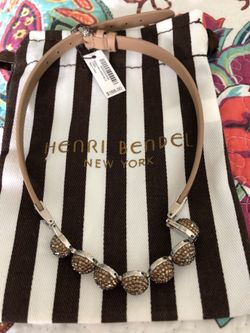 Henri Bendel New York new choker necklace