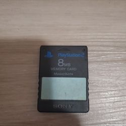 Playstation 2 Memory Card
