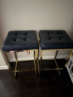 Black chairs
