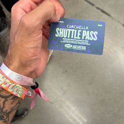 Coachella weekend 1 Shuttle Pass