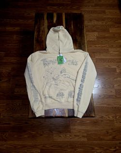 Triple 7's Beige Pullover Hoodie 