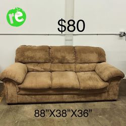 Brown 3 Seater Couch