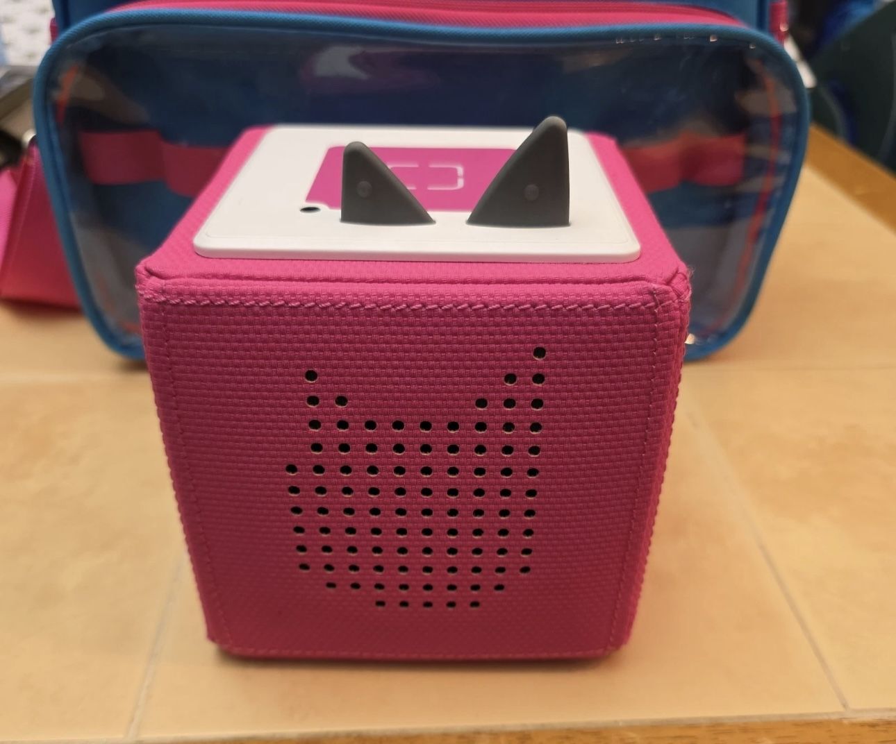 Toniebox Tonies Pink Audio Player Kids Speaker