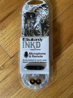Skullcandy Earbuds With Remote 