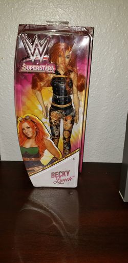 WW super stars becky lynch doll (New)