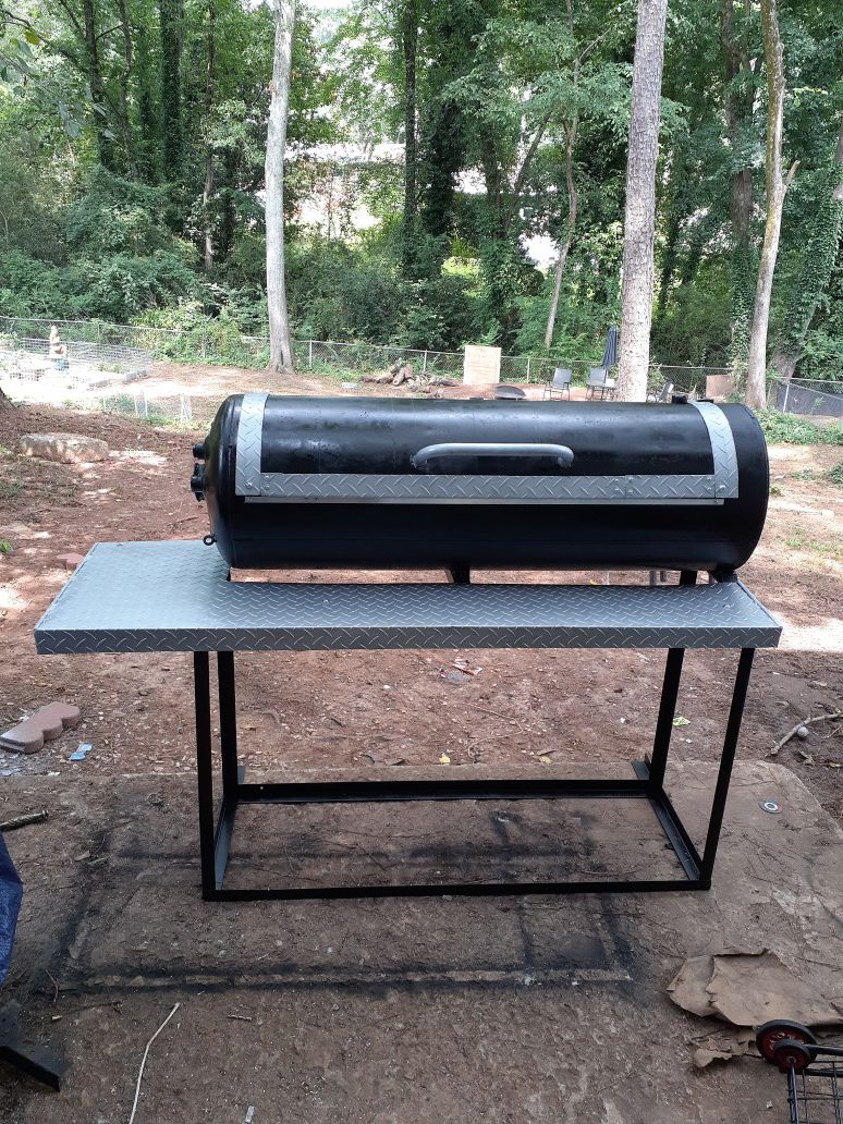 Homemade 4ft grill