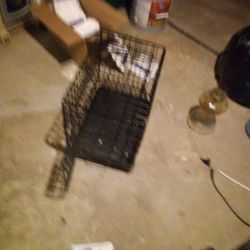 TWO dog Cages (One Small, Other Medium/Large)