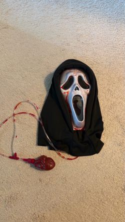 Halloween Ghost Face Mask