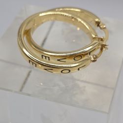 Gold Over 925 Hoopies