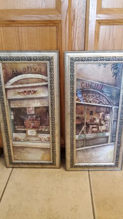 Italian Market Wall Art, Rustic Appeal