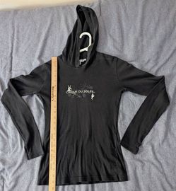 Cirque du Soleil Black Hoodie, Size M ((runs small))