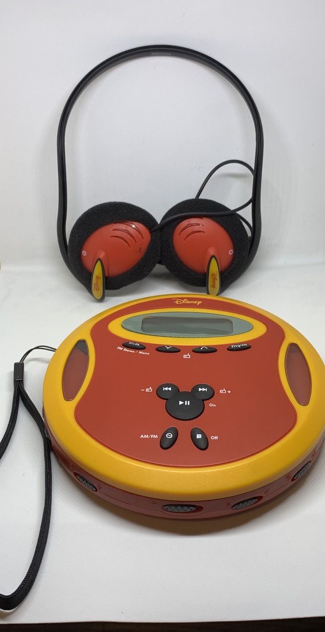 Vintage Disney CD /AM FM Radio player