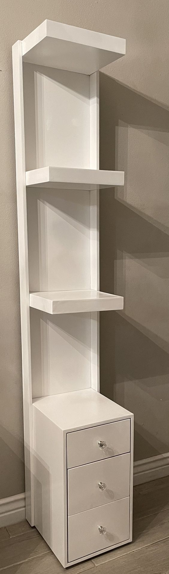 Shelf With Drawers In The Bottom Home & Garden