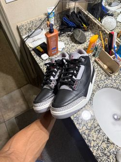 Air Jordan Retro 3 Black Cement Size 11.5