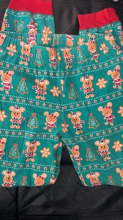 Pajama Pants Mickey and Minnie gingerbread cookies
